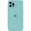 Чохол Silicone Case Full Camera Protective AA для Apple iPhone 12 Pro Max 6.7" Бірюзовий / Marine Green - мініатюра 1
