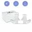Бервуха (Беруші) Renvo Light Pro Білий Уні (2SCL140-03) - мініатюра 1