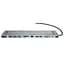 USB-хаб Baseus Enjoyment Series Type-C Notebook (PD/HDMI*2/VGA/RJ45/SD/TF/USB*3/Adapter) Dark Gray - мініатюра 1