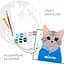 Набор картина 3D Rosa Talent Meow МДФ грунтованный 18х20 см  - миниатюра 2
