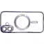 Чохол-накладка BeCover TPU Chrome Case (MagSafe) для Apple iPhone 16 Purple (712074) - мініатюра 3