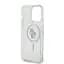 Чехол Karl Lagerfeld IML Glitter Karl and Choupette MagSafe для iPhOne 15 Pro Max Прозрачный (KLHMP15XHGKCNOT) - миниатюра 5