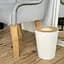 Мусорное ведро МВМ My Home Scandinavia 22.8х28 см белое (BIN-20 9L WHITE/WOOD) - миниатюра 6