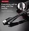 Кабель Baseus Fish Eye Spring Cable USB to Type-C 2A 1m CATSR-01 Black - мініатюра 6
