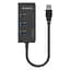 USB-хаб ORICO USB 3.0 3 порти + RJ45 (HR01-U3-V1-BK-BP) - мініатюра 3