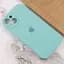 Чехол Epik Silicone Case Full Camera Protective (AA) для Apple iPhone 13 (6.1) Бирюзовый / Marine Green - миниатюра 4