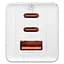 СЗУ Baseus GaN5 Pro 65W 2Type-C+USB 100W EU (CCGP12020) White - миниатюра 3