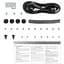 Корпус Chieftec UNI BE-10W-300 mATX , БЖ 300W, SLIM FF WHITE - мініатюра 9