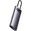 USB-хаб Baseus Metal Gleam Series 4-in-1 (WKWG070013) [96272] - мініатюра 2