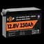 Акумулятор LP LiFePO4 12V (12,8V) - 230 Ah (2944Wh) (Smart BMS 150А) з BT пластик - мініатюра 4
