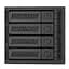 Зовнішня кишеня Chieftec CMR-3141SAS 3x5.25" - 4x3.5" HDDs Hot-Swap Metal (CMR-3141SAS) - мініатюра 2