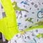 Простыня MirSon Kids Time Бязь, 17-0576, Dinosaur robot - миниатюра 6