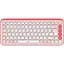 Клавіатура Logitech POP Icon Keys Bluetooth UA Rose (920-013073) [120870] - мініатюра 1