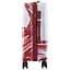 Валіза середня Semi Line 24 дюйми (M) дюйми (M) Polycarbonate/ABS-Plastic White/Red Print (T5654-2) - мініатюра 5
