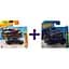 Набір: Базова машинка Hot Wheels HW Dirt Hover Storm синя (5785) + Базова машинка Hot Wheels HW Green Speed GMC Hummer EV фіолетова (5785) - мініатюра 1