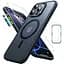 Чехол с защитой на камеру + защитное стекло ESR Classic Hybrid Case (HaloLock) Set Frosted Black для iPhone 16 Pro Max (1A7790104) - миниатюра 1