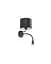 Бра TK Lighting 4281 Mia black - мініатюра 1