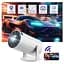 Проектор H96 MAX X8 LED LCD HD 150AL 16:9 H713 1G/8G Android 11.0 HDMI WiFi BT білий (H96MAX_X8) - мініатюра 2