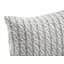 Подушка силіконова Руно Grey Braid на блискавці 50х70 см (310.52СМ_Grey Braid) - мініатюра 3