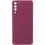 Чохол Silicone Cover Lakshmi Full Camera (AAA) для Samsung Galaxy A50 (A505F) / A50s / A30s Бордовий / Plum - мініатюра 1