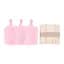 Форма силиконовая для мороженого Эскимо и конфет с палочками на планшете 19х14 см, Danmenqing Розовый 85120 - миниатюра 1