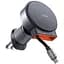 Холдер Mcdodo 15W Magnetic Wireless Car Charger with retractable cable Черный - миниатюра 1