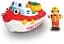 Іграшка для купання WOW Toys Fireboat Felix Пожежний катер Фелікса (01017) - мініатюра 1