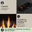 Газовий обігрівач камін Blumfeldt Andora Flame (10035407) - мініатюра 3