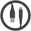 Кабель Make USB to MicroUSB PVC 2.4 A 1 м Black - миниатюра 1