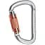 Карабін Rock Empire Carabiner Steel D-KL-2T Dark Steel (1053-ZRC022.000+0000W0016) - мініатюра 1