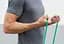 Стрічка-еспандер U-Powex Fitness band для фітнесу та реабілітації 0.5мм. (9.1 кг) Green (UP_1007_Green) - мініатюра 7