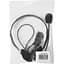 Гарнитура Sandberg MiniJack Headset Bulk, 3,5мм+конвертер 2х3,5мм, Black - миниатюра 2