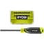 Викрутка Ryobi RHSDM1701, бітотримач 1/4", 100мм, 16 біт, SL,PH,PZ,Torx, кейс (5132006050) - мініатюра 1