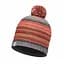 Дитяча шапка Buff Junior Knitted & Polar Hat Amity Сірий-Помаранчевий - мініатюра 1