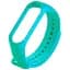 Ремінець Silicone Mi Band 3/4 Бірюзово-зелений (20) - мініатюра 1