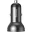Автомобильное зарядное устройство Baseus Digital 4.8A/2USB 24W Grey - миниатюра 1