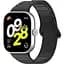 Ремешок DK для Xiaomi Mi Band 8 Pro Silicone Shaped Magnetic Band (018838) (black) - миниатюра 2