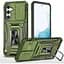 Ударопрочный чехол Camshield Army Ring для Samsung Galaxy S24 FE Оливковый / Army Green - миниатюра 1