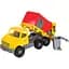 Машинка Tigres City Truck Сміттєвоз жовта з червоним (39369) - мініатюра 1