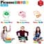 Конструктор магнитный Picasso Tiles Building Cubes 50 деталей (PMC50) - миниатюра 6