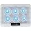 Охолоджувальна підставка для ноутбука до 17 дюймів OfficePro OPCP-620 2xUSB 6xfans - мініатюра 1