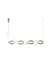 Подвесной светильник Italux PND-98374-42W-CH Eris Led 1x42W 3000K 7029Lm IP20 Chrome - миниатюра 1