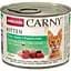 Вологий корм для кошенят Animonda Carny Kitten Beef Chicken + Rabbit з яловичиною, куркою та кроликом 200 г - мініатюра 1