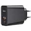 Мережевий зарядний пристрій Baseus Wall Charger PPS 1USB + 1Type-C QC 3A CCFS-C01 Black - мініатюра 4