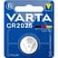 Батарейка Varta CR 2025 Lithium 3V 170 мАг - мініатюра 1