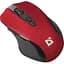 Миша бездротова Defender Prime MB-053 Red USB оптична сенсор PixArt 3065 800-1600 dpi 5 кнопок 1xAA (52052) - мініатюра 1