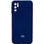 Чохол Silicone Cover Full Camera для Xiaomi Redmi Note 10 5G / Poco M3 Pro [Midnight Blue] HC [78831] - мініатюра 1