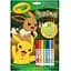 Раскраска Crayola Pokemon 32 страницы и 7 фломастеров (04-2746G) - миниатюра 1