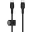 Кабель Belkin Boost Up Charge Pro Flex USB-C to USB-C 1m Black (CAB011BT1MBK) [158884] - миниатюра 4