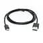 Кабель REAL-EL Pro USB - micro USB V 2.0 (M/M), 2 м, чорний (EL123500025) - мініатюра 1